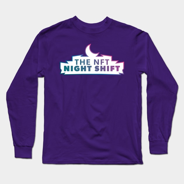 NFT Night Shift Long Sleeve T-Shirt by dGEN Network